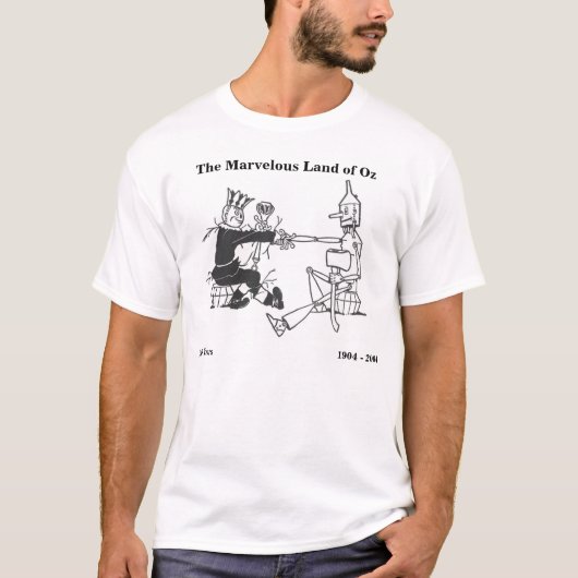 100 jaar van het prachtige land Oz (groot) T-shirt (Voorkant)