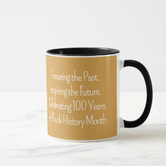 100 Jaar vieren Aangepaste typografie Mok