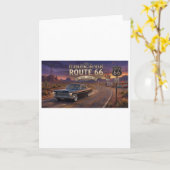 100 jaar vieren: Route 66 Kaart (Gele Bloem)