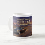 100 jaar vieren: Route 66 Koffiemok (Voorkant links)