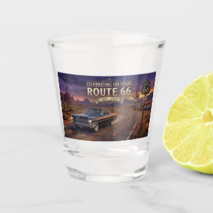 100 jaar vieren: Route 66  Shot Glas