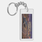 100 jaar vieren: Route 66 Sleutelhanger (Voorkant Links)