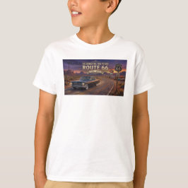 100 jaar vieren: Route 66 T-shirt