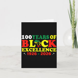 100 Jaar Zwarte Excellentiewaarde Geschiedenis Ill Kaart