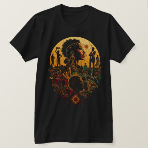 100 Jaar zwarte geschiedenis – Vergangenheid Heden T-shirt