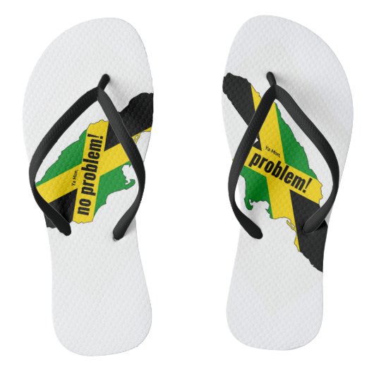 100 % Jamaicaanse Sandal Teenslippers (Voetbed)