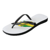 100 % Jamaicaanse Sandal Teenslippers (Schuin)