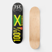 100% JAMAICAN JMT USA Skateboard (Voorkant)