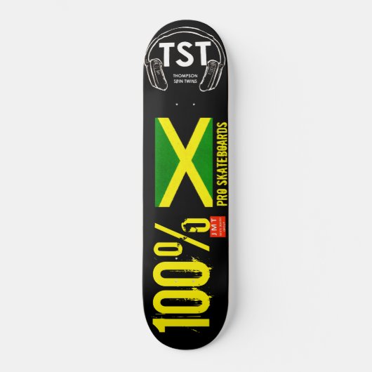 100% JAMAICAN JMT USA Skateboard (Voorkant)
