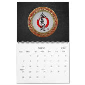 [100] Japanse kalligrafie - Aikido Kalender (Mar 2027)