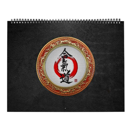 [100] Japanse kalligrafie - Aikido Kalender (Hoes)