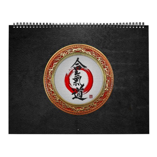 [100] Japanse kalligrafie - Aikido Kalender (Hoes)