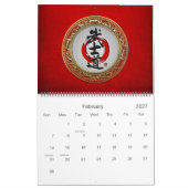 [100] Japanse kalligrafie - Bushido Kalender (Feb 2027)