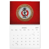 [100] Japanse kalligrafie - Bushido Kalender (Jan 2027)