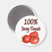 100% Jersey Tomato Magneet (Voorkant / Achterkant)