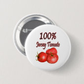 100% Jersey Tomato Ronde Button 5,7 Cm (Voorkant /achterkant)