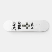 100% JESUS FREAK SKATEBOARD (Horizontaal)