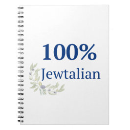 100% Jewtaliaans dagboek Notitieboek