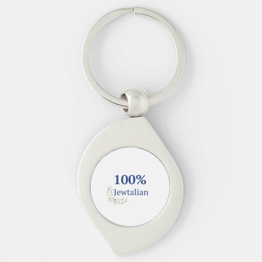 100% Jewtaliaanse sleutelhanger (Voorkant)