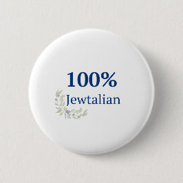 100% Jood-Italiaanse Knop Ronde Button 5,7 Cm