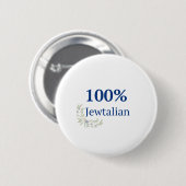 100% Jood-Italiaanse Knop Ronde Button 5,7 Cm (Voorkant /achterkant)