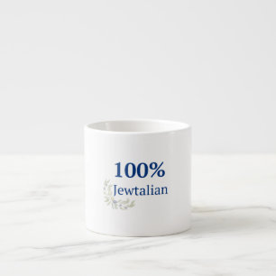 100% Joods-Italiaanse espressokop Espresso Kop