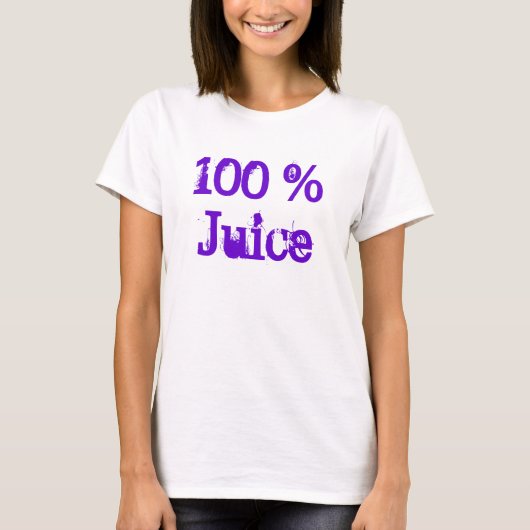 100% Juice T-Shirt (Voorkant)