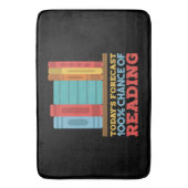 100% kans om grappig boek te lezen badmat (Voorkant Verticaal)