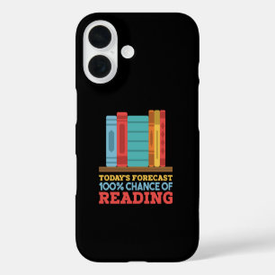 100% kans om grappig boek te lezen iPhone 16 hoesje