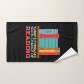 100% kans om grappig boek te lezen handdoek (Handdoek)