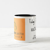 100% Kans op Koffie-Mok Tweekleurige Koffiemok (Center)