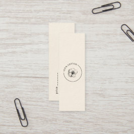 100% Katoen  Bloem Zakelijk Stropdas op Label