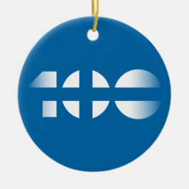 100 KERAMISCH ORNAMENT
