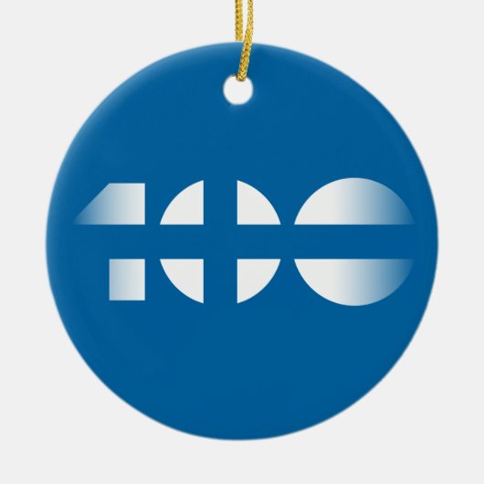 100 KERAMISCH ORNAMENT (Voorkant)