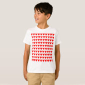 100 kippen - Rood T-shirt (Voorkant volledig)