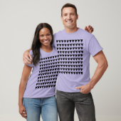 100 Kippen - Zwart T-shirt (Unisex)