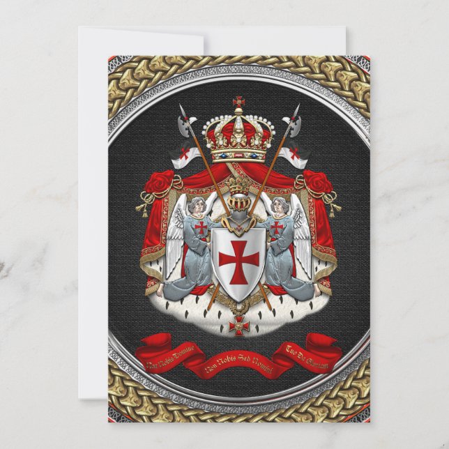 [100] Knachten Templar Coat of Arms (Voorkant)