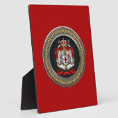 [100] Knachten Templar Coat of Arms Fotoplaat (Zijkant)