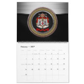 [100] Knachten Templar Coat of Arms Kalender (Feb 2027)