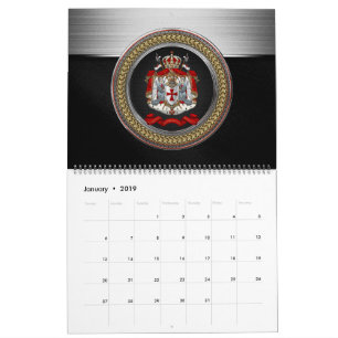 [100] Knachten Templar Coat of Arms Kalender