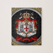 [100] Knachten Templar Coat of Arms Legpuzzel (Verticaal)