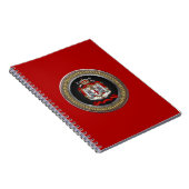 [100] Knachten Templar Coat of Arms Notitieboek (Rechterzijde)