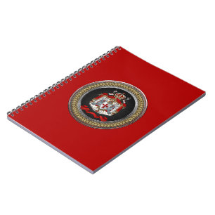 [100] Knachten Templar Coat of Arms Notitieboek