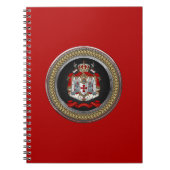 [100] Knachten Templar Coat of Arms Notitieboek (Voorkant)
