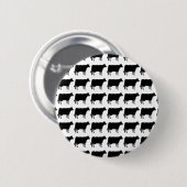 100 koeien ronde button 5,7 cm (Voorkant /achterkant)