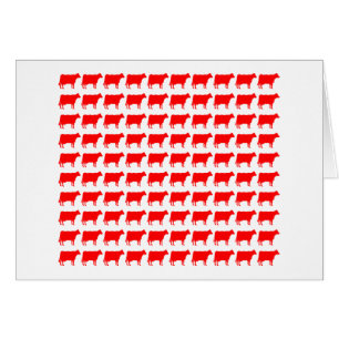 100 Koeien - rood
