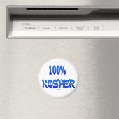 100% kosher Joodse geschenken Magneet (Insitu (Vaatwasser))