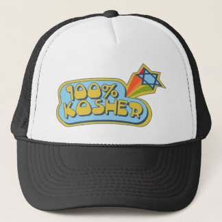 100% Kosher - joodse Hebreeuwse humor Trucker Pet
