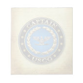 [100] Kustwacht: kapitein (CAPT) Notitieblok (Voorkant)