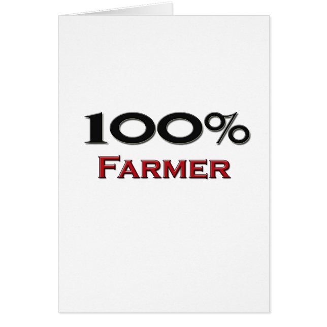 100 % landbouwers (Voorkant)
